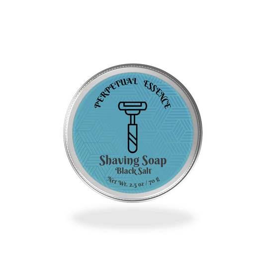 Black Salt Shaving Soap