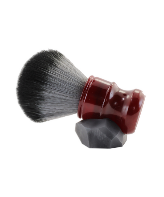 Shaving Brush - Dark Ruby Perpetual Essence Shaving Brush - Elevate Your Shave to an Art Form