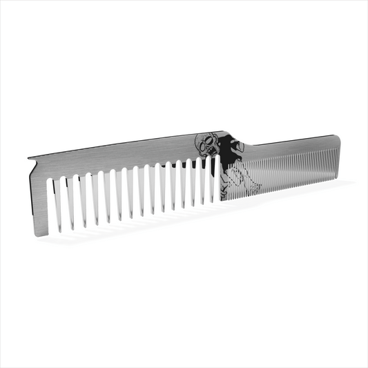 Perpetual Essence Zombie Comb - Dual-Sided Steel for Fearless Styling