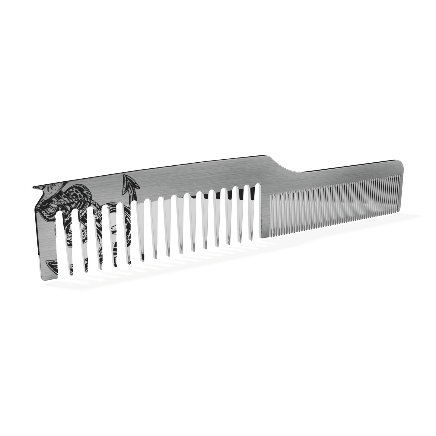 Perpetual Essence Anchor Dual-Sided Comb - Versatile Grooming Excellence
