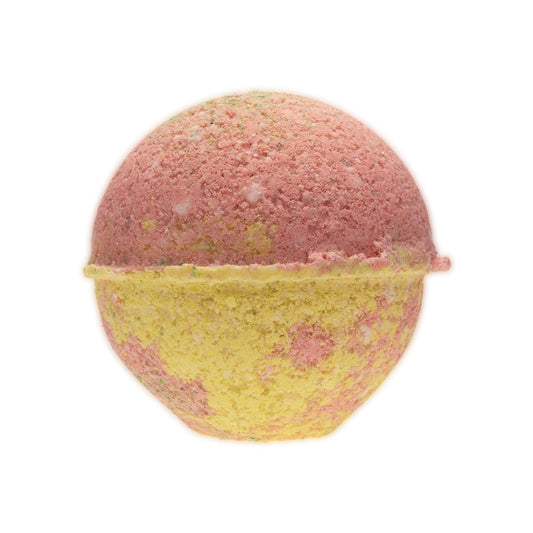 Page Title: Perpetual Essence Grapefruit & Lemongrass Bath Bomb - Fresh & Invigorating Bliss